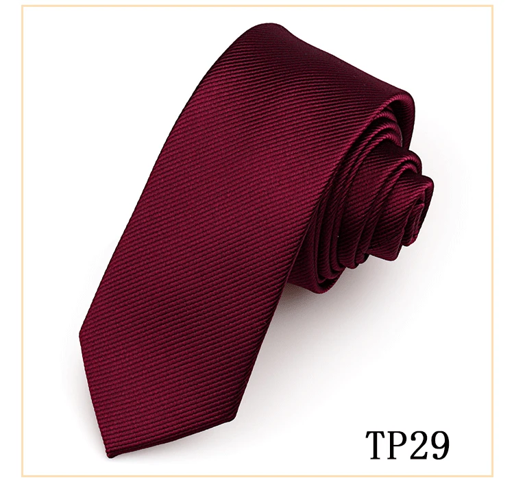 Neuartige, luxuriöse, elegante 6 cm lange Krawatten, einfarbig, wasserdicht, für Geschäfts- und Hochzeitsfeiern, Geschenke für Männer, klassisches Anzugzubehör – Detail 9