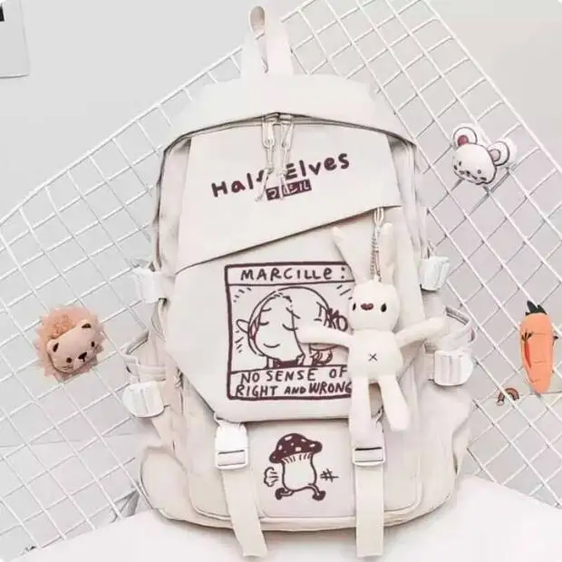 

Anime Delicious In Dungeon Schoolbag Backpack High-Capacity Shoulder Bag Cosplay Travel Student Teenager Gift B1670 hit hit