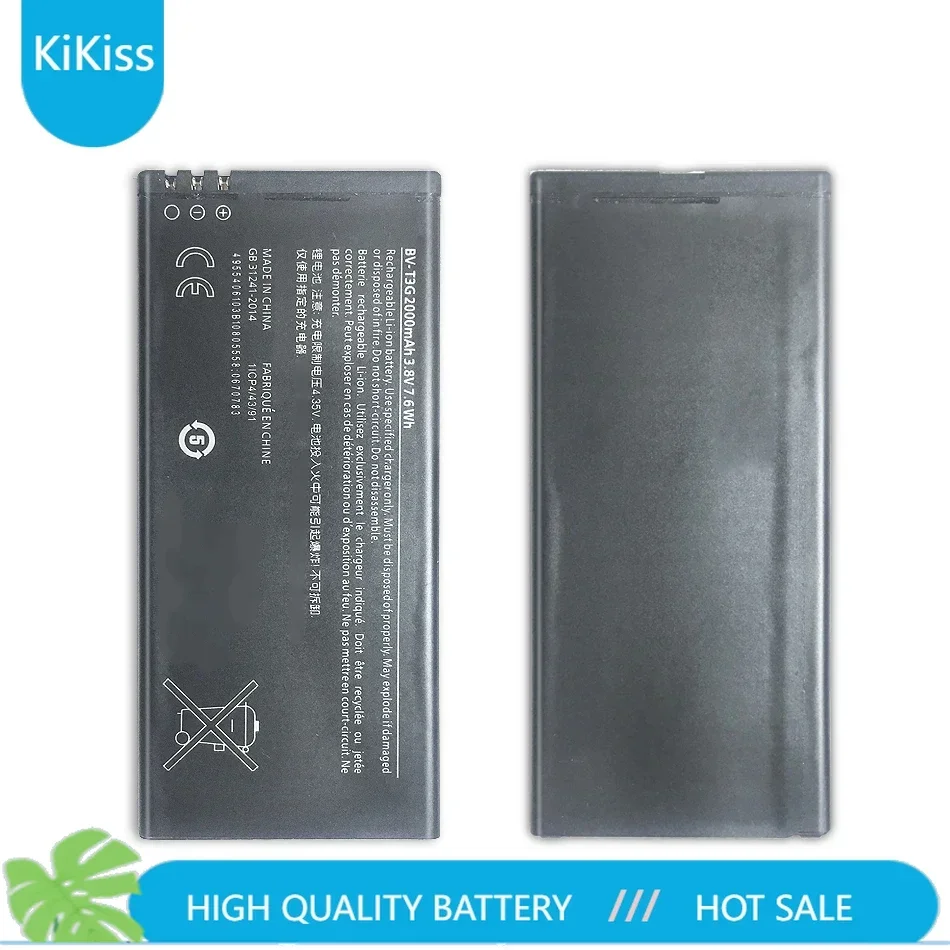 BV-T3G Replacement Battery For Nokia Microsoft Lumia 650 RM-1154  2000mAh BVT3G T3G +Tracking Number