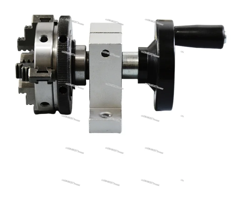 

Mini Hand Crank Rotary Chuck - 35mm Center Height, Bearing Steel, Smooth Bi-Directional Motion with Light Damping!