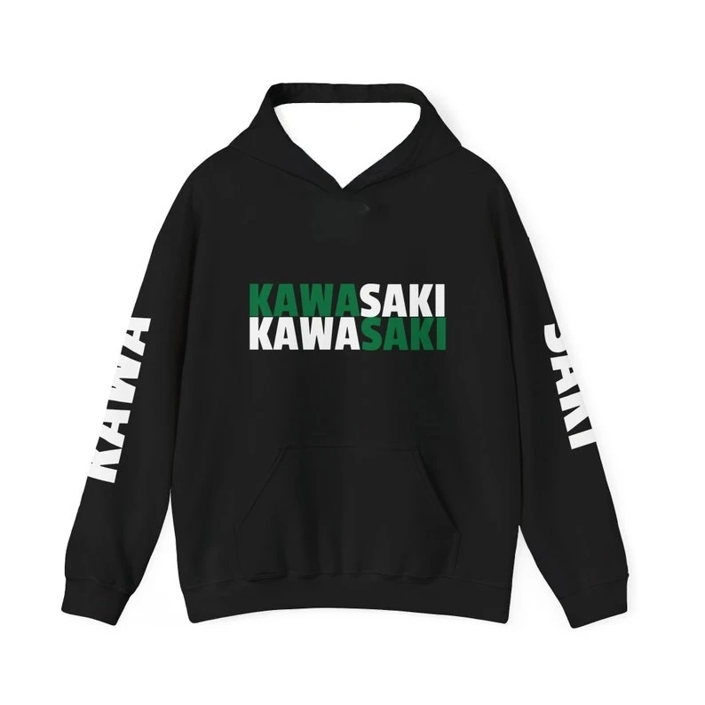 

Весенне-осенняя мужская толстовка с 3D принтом Kawasaki Moto GP, женский и детский уличный спортивный пуловер для отдыха