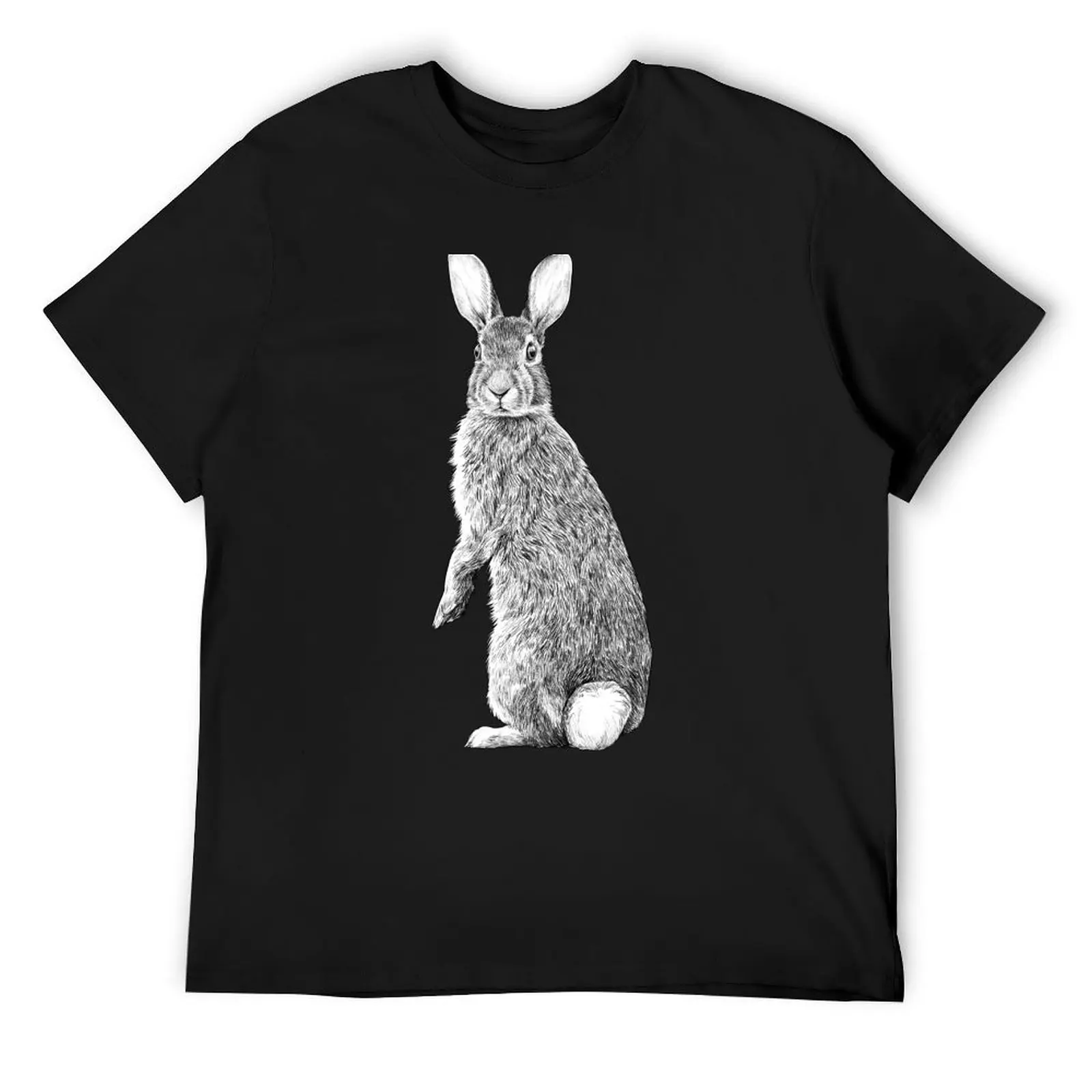 Wild rabbits T-Shirt cute clothes korean fashion vintage anime shirt oversized t shirt men clothes