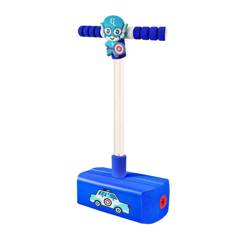 Pogo Stick Schiuma Pogo Jumper per bambini che saltano promuove la crescita più alta giocattoli per 3-12 anni Ragazzi Ragazze Giocattoli sportivi all'aria aperta