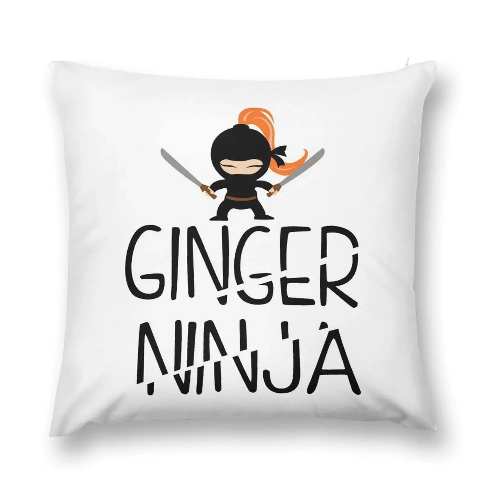 

Ginger Ninja Throw Pillow christmas decorations 2025 Luxury Cushion Cover christmas cushions covers pillow