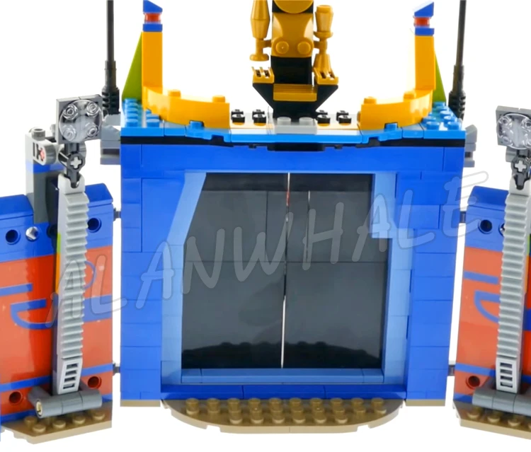 516 Stück Super Fighter Thor vs. Giant Arena Clash Duel Grandmaster Schiebetor 10749, Bausteine, Spielzeug, kompatibel mit Modell