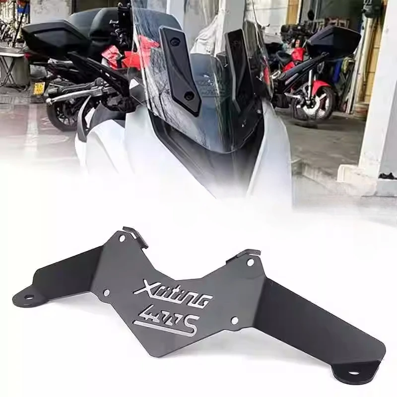 

For KYMCO XCITING S400 2018-2022 2021 Motorcycle Rearview Rear View Side Mirror Windshield Bracket Front Stand Support Holder
