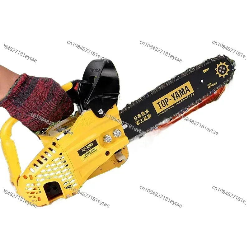 Japanese Technology 12-Inch High-Power Technology Bamboo Saw Chain Saw Gasoline Saw Woodworking High-Power Chainsaw Household