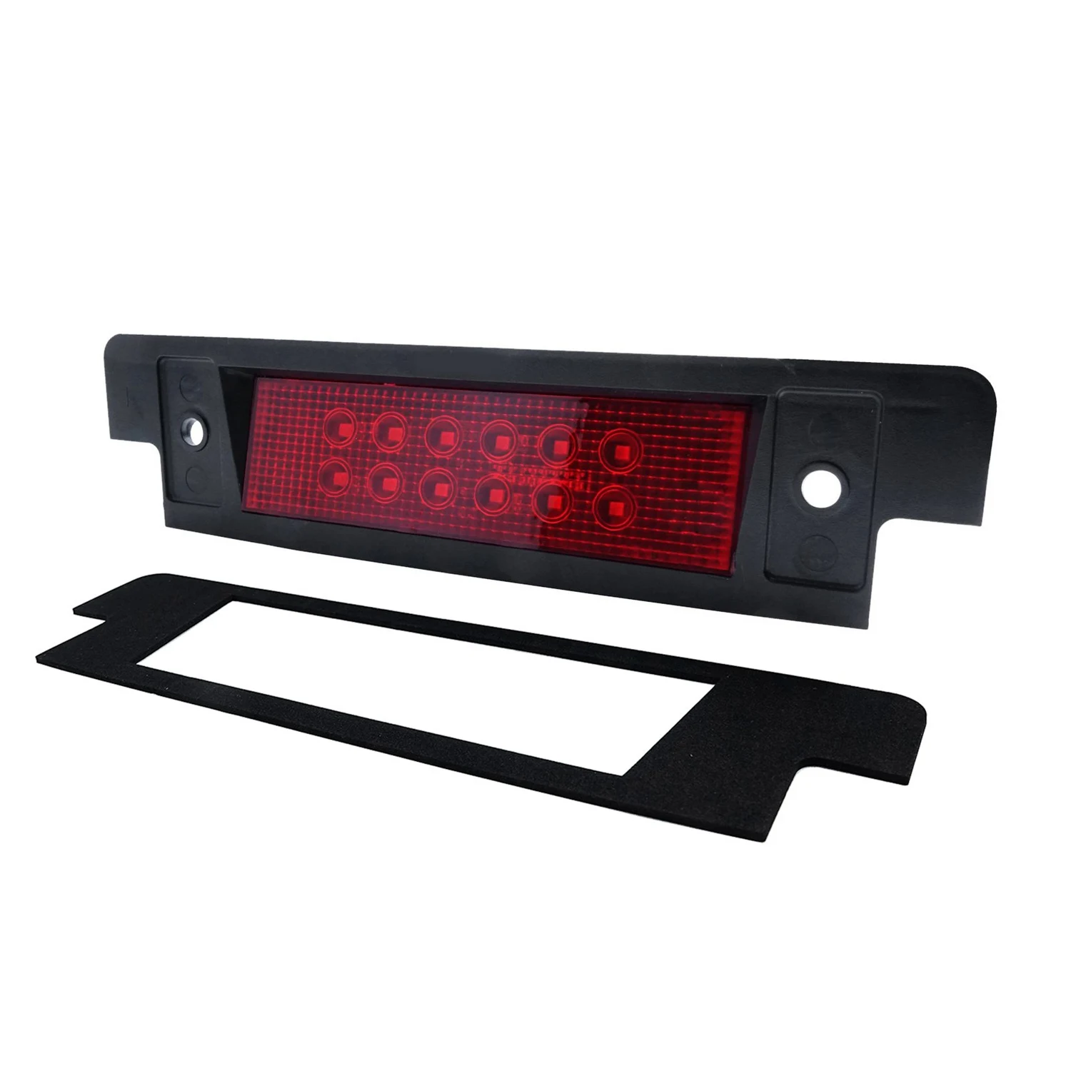 Third Brake Light Fit for Land Rover Discovery Defender 90/110 LED 3Rd Brake Light High Mount Stop Light XFK100290 Red