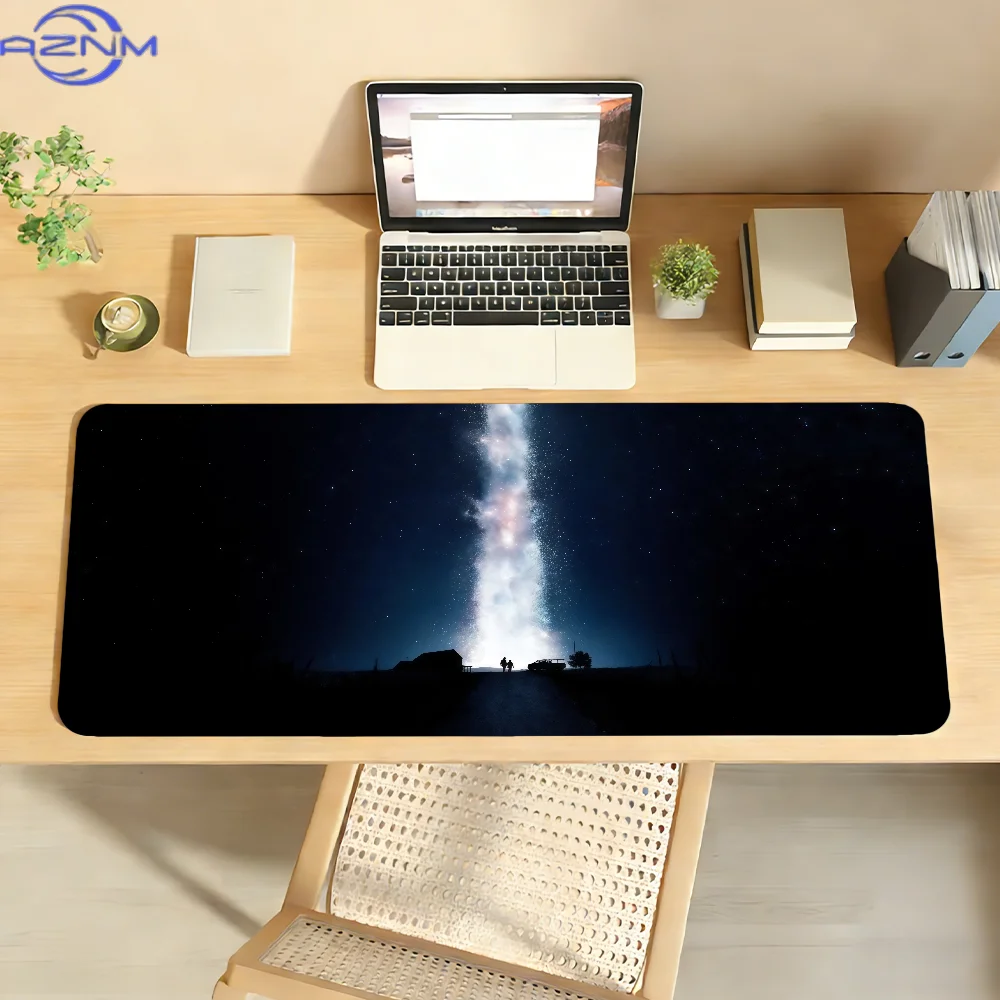 Alfombrilla de ratón con diseño de película Interstellar, alfombrilla antideslizante para escritorio, accesorios para ordenador