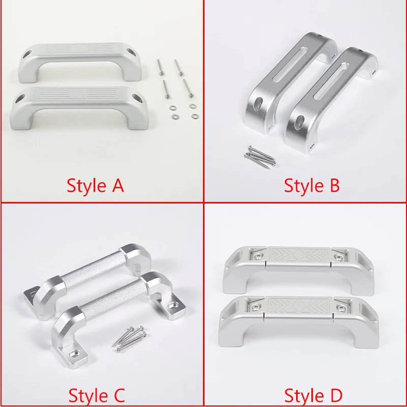 

Car Interior Accessories Door Pull Handle Replacement For Land Rover Defender 90 110 2004-2018 Aluminum Alloy Accessories