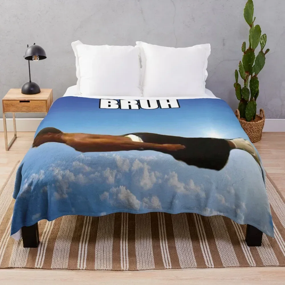 bruh flying midget Throw Blanket Heavy Warm Extra Large Throw Blankets