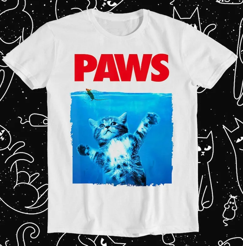 

Paws Cat and Mouse Top Cute Funny Cat Lover Manga Music Retro Funny Art Drawing Gamer Anime Cult Meme Movie Gift Top Tee