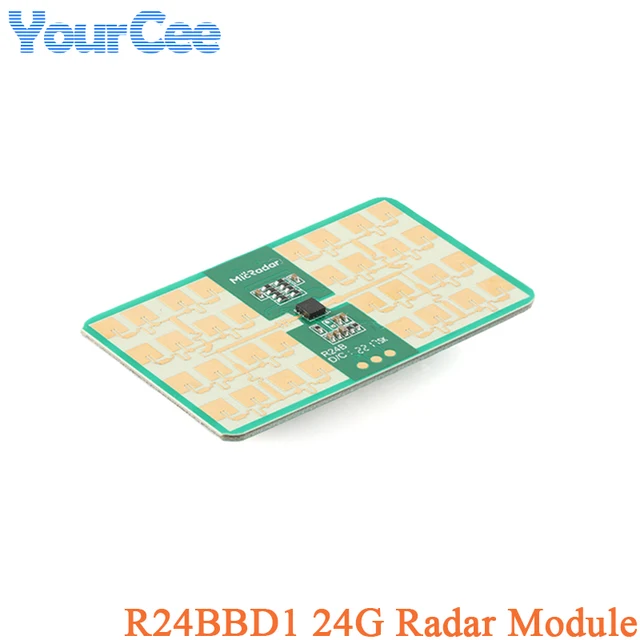 R24BBD1 24GHZ czujnik radaru oddychającego uśpienia radar fal milimetrowych monitorowanie snu oddechowego moduł percepcji Biosenston