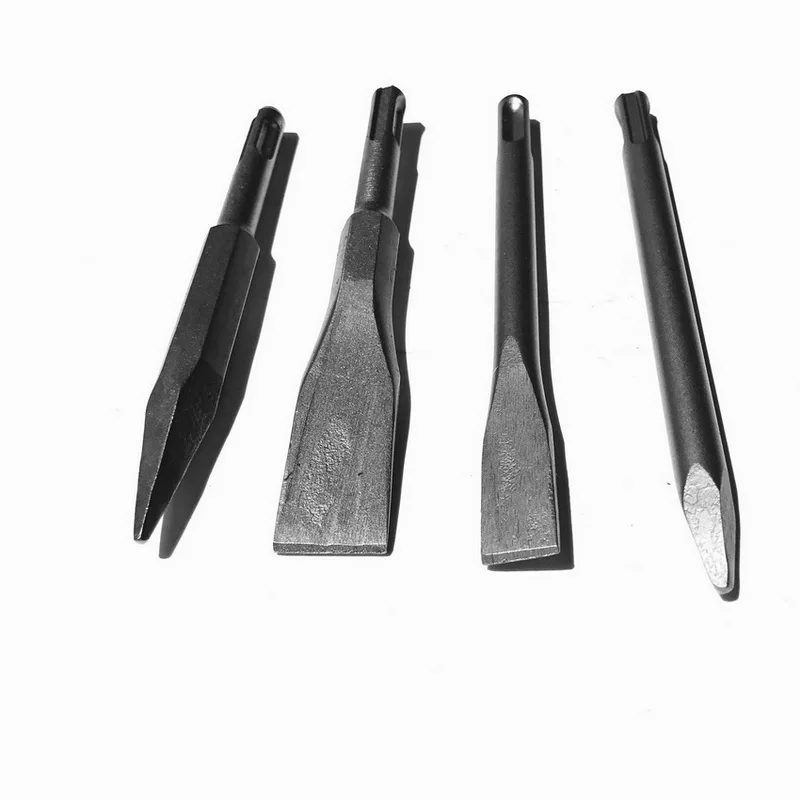 Cost Sale Of 4PCS SDSplus/Square Shank 150mm Length Mini Electric Hammer Chisel For Concrete/Brick/Wall/Tile Slotting Drilling
