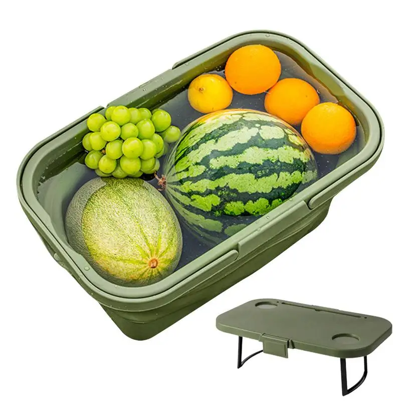 Foldable Picnic Basket Multifunctional Picnic Basket Portable Picnic Basket Anti-Leak Picnic Basket Insulated Picnic Basket