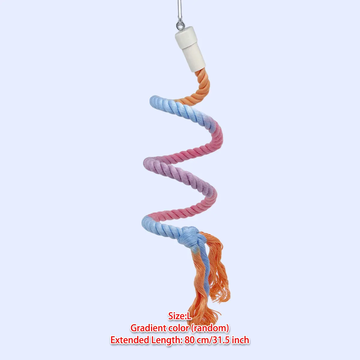 Parrot bird autumn swing Rope ladder Can be shaped Stands Birdcage accessories Swinging on a swing Suspension Bridge Standing