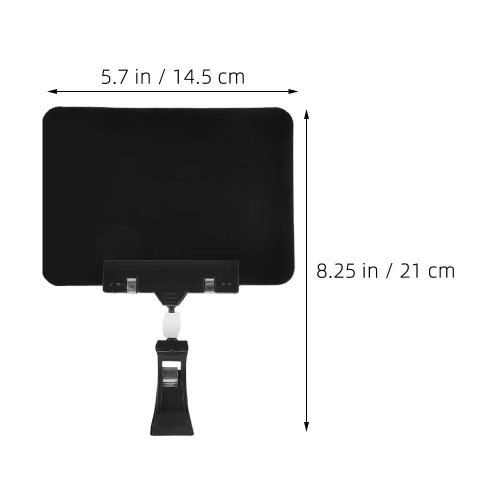 5 قطعة حامل علامة السبورة البلاستيكية القابلة لإعادة الاستخدام كليب قطب عرض قابل للمسح لمتجر البيع بالتجزئة سوبر ماركت المزارعين #3