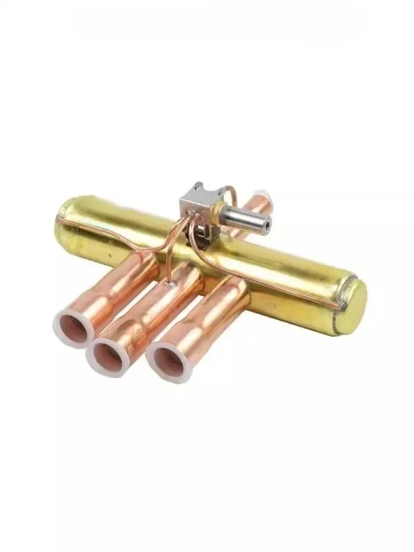 Refrigeration three flower four way valve air conditioner 1.5 horsepower 12P 5P fixed frequency band coil frequency conversion