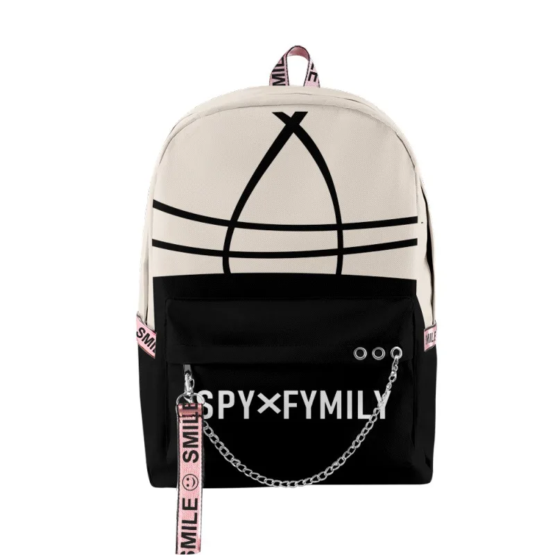 

Hip Hop Popular Spy X Family Student School Bags Unisex 3D Print Oxford Waterproof Notebook multifunction Travel Backpacks