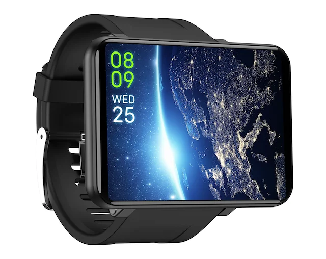 Dm100 2,86 inch größten bildschirm android 4g smart watch 3gb 32gb 5mp kamera 4g wifi gps männer 4g smart watch