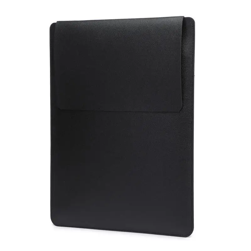 Waterproof PU Leather Laptop Sleeve Shockproof Anti-drop Notebook Cover Fit 13-16 Inch  Laptops Tablets for Outdoor Work