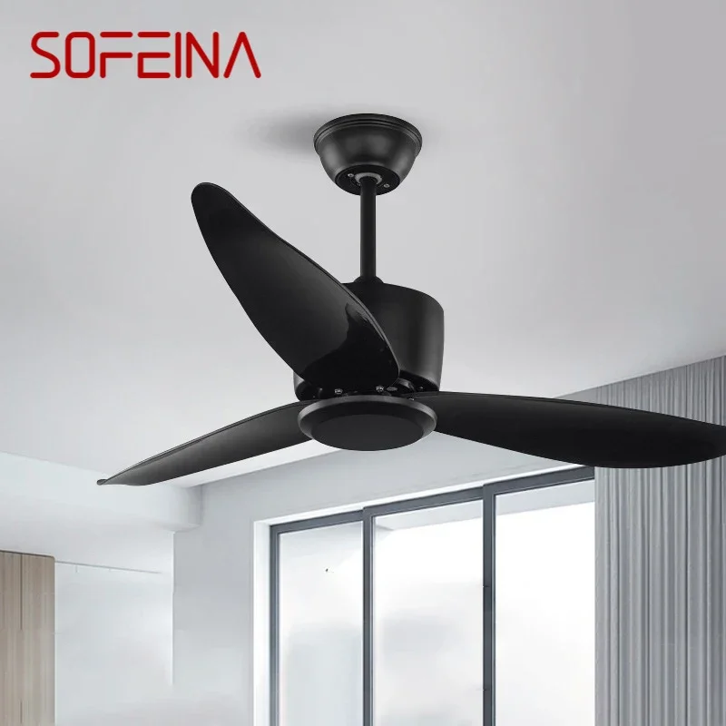 

SOFEINA Nordic Without lights Ceiling Fan Modern Minima lism Living Room Bedroom Study Cafe Hotel