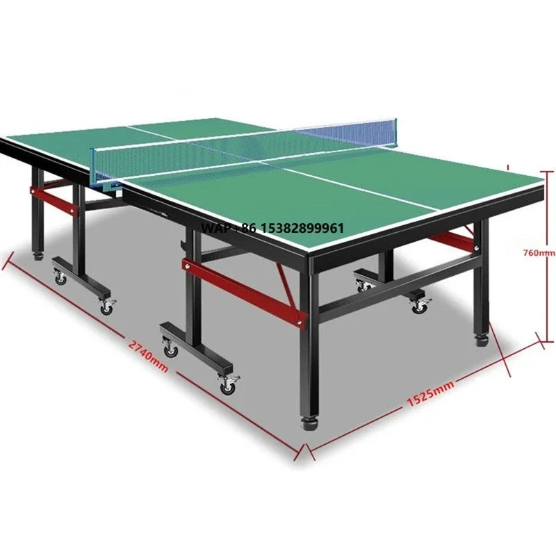 

Прямые поставки с завода: оптовые складные профессиональные теннисные столы из HDF 25 мм для помещений, стандартные.