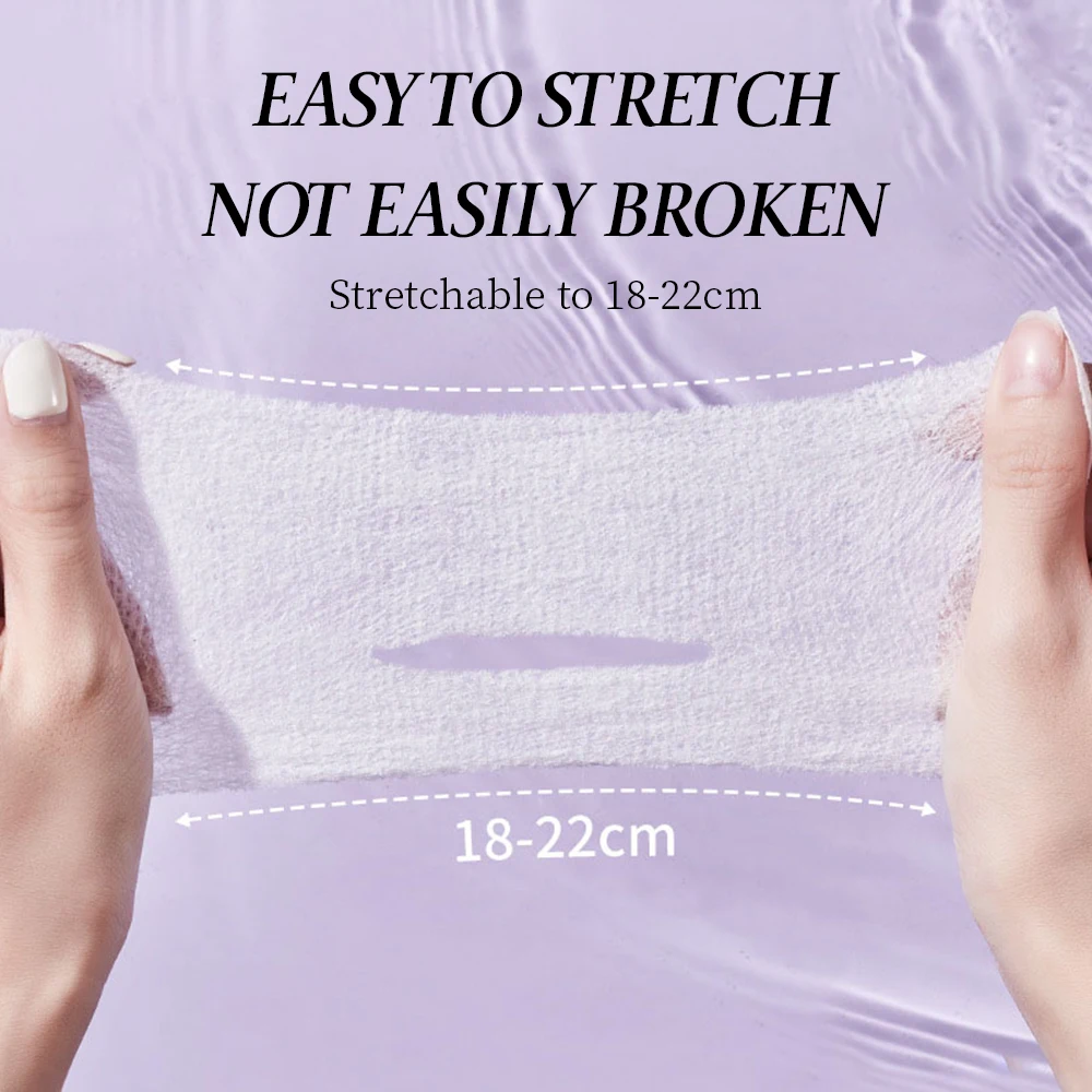 GECOMO 80/200 PCS ยืดเปียกการบีบอัดผ้าฝ้ายเปิดประเภท Facial Moisturizing แต่งหน้า Remover ผ้าฝ้ายบางเฉียบ