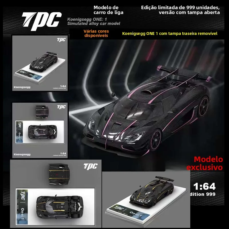 tpc-edition-limitee-64-modele-de-voiture-a-collectionner-en-alliage-argent-colore-capot-de-moteur-de-travail-interieur-koenigsegg-une-replique-automobile