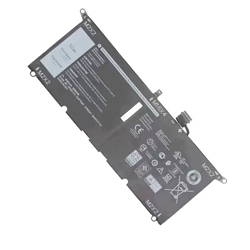 New DXGH8 Laptop Battery for Dell Inspiron 7390 2-in-1 7490 G8VCF H754V 0H754V P82G 52WH  for Dell XPS 13 9380 9370 7390
