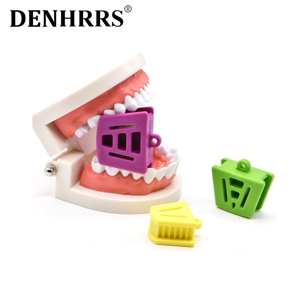 

3 Sizes Dental Occlusal Pad Rubber Bite Opener Blocks Mouth Prop Large Medium Small Orthodontic Supplies Dentistry Tools