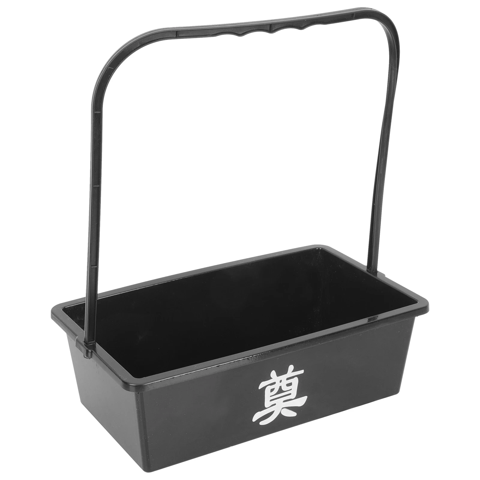 

Artificial Flower Basket Cemetery PP Decorations Baskets for Grave Floral Containers Plastic Storage Practical Lightweight