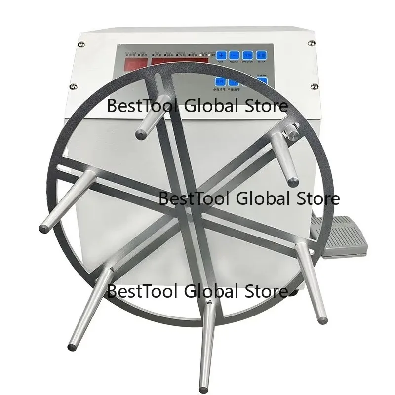 

Semi Automatic Wire Winder JCW-WB01W Efficient Data Cable Coiling Winding Machine