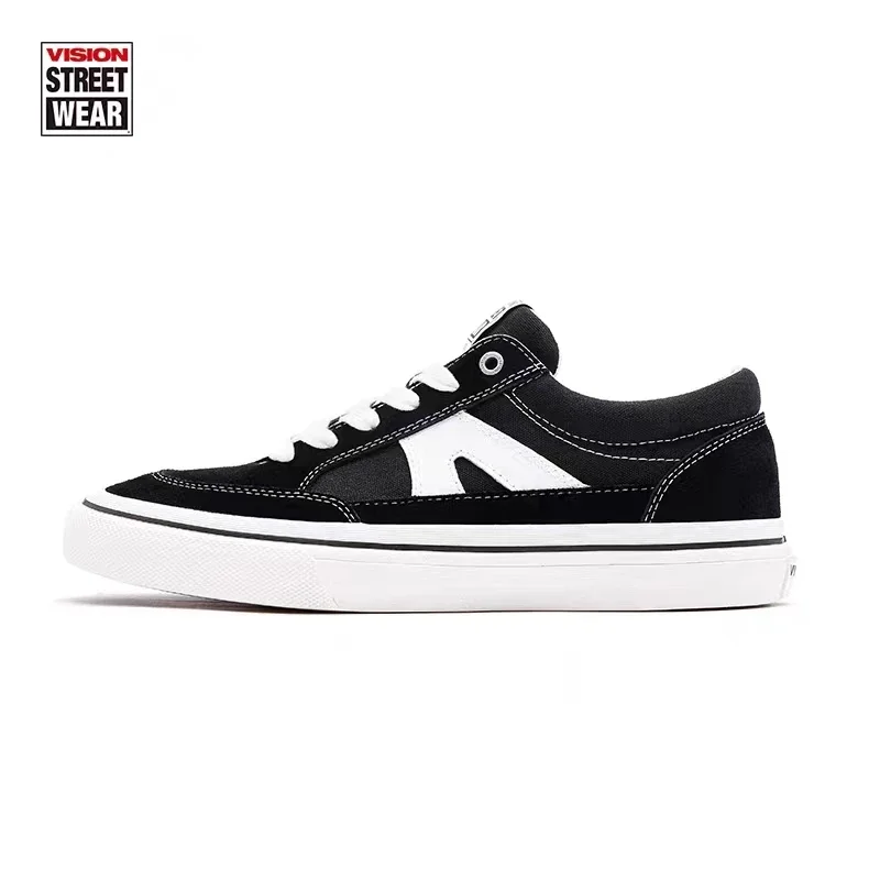 Vision Street Wear Low-Top Suede Canvas Shoes For Men And Women Casual Shoes Canvas Shoe Street Sports Shoes