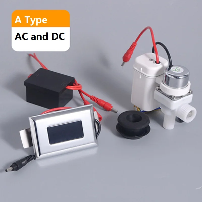 Urinal Sensor Infrared Solenoid Valve Urinal Accessories Urinal Waterproof 4 Section 5 6V Battery Box