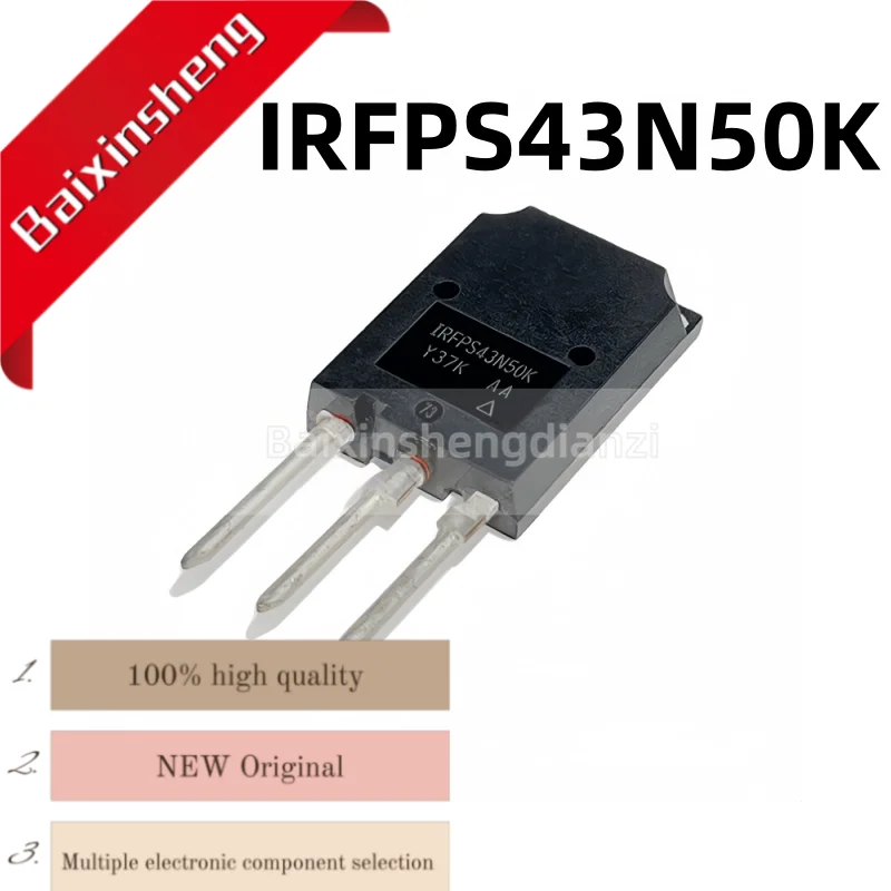 

10 шт., новый полевой транзистор IRFPS43N50K, 47A500V, IRFPS43N50,43N50K, 43N50, TO-247,