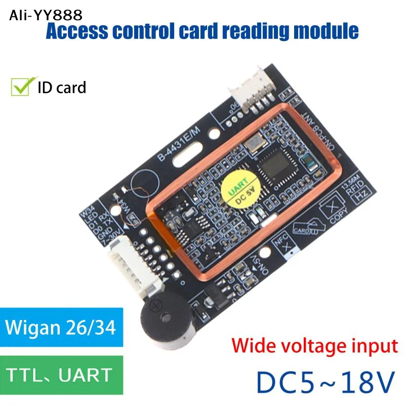 【y8】modulo-leitor-de-cartao-rfid-mini-embutido-de-dupla-frequencia-125khz-1356mhz-para-sistema-de-controle-de-acesso-ttl-wg-wiegand