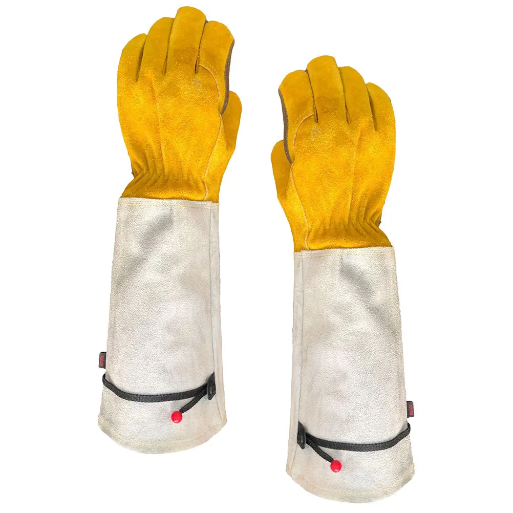 

1Pair Long Gardening Gloves Thorn Proof Cactus Planting Wear-Resistant Outdoor Garden Working Protection