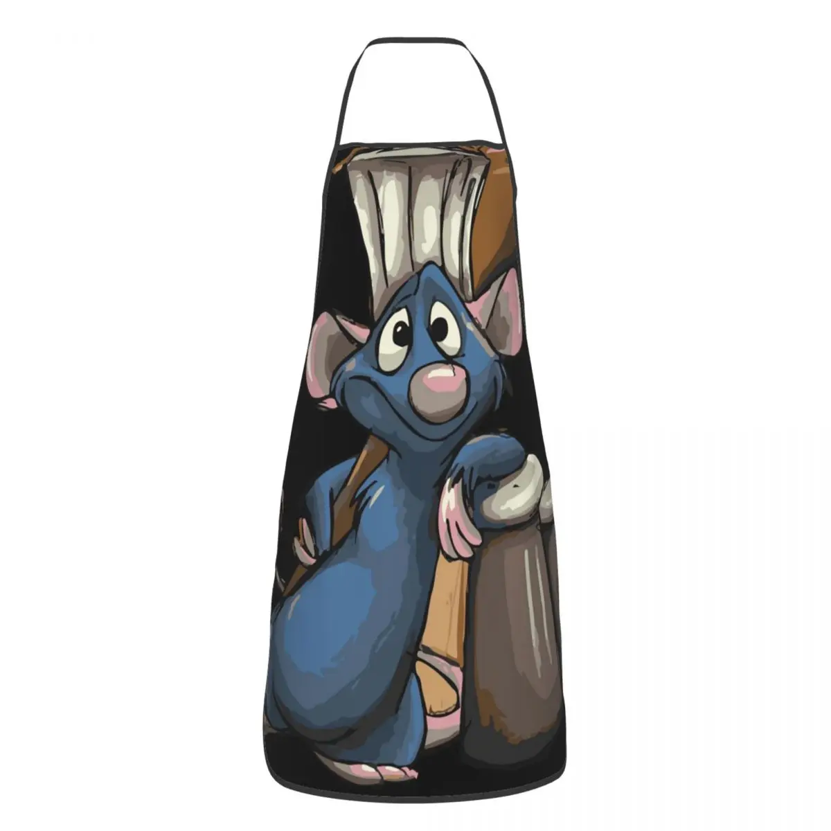 Custom Bib Great Chef Remy Ratatouille Aprons for Men Women Unisex Adult Chef Kitchen Cooking Animated Tablier Cuisine Gardening