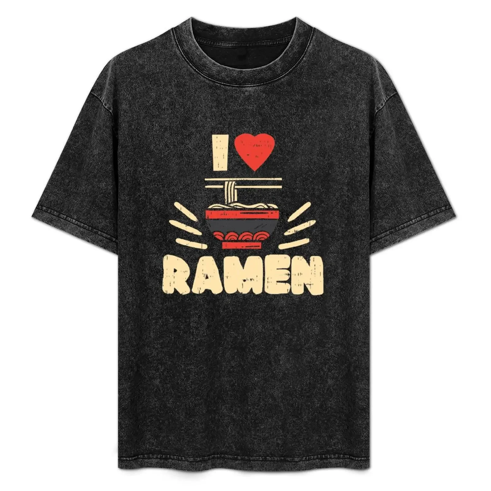 

I love ramen T-Shirt man t shirt designer t shirt luxury shirts for pack cotton shirt graphic T-Shirt