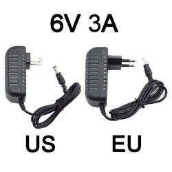 6V 3A 3000ma AC 110V 220V to DC 6V 3A Adapter Power Supply Converter charger switchLed Transformer Charging for CCTV Camera e1