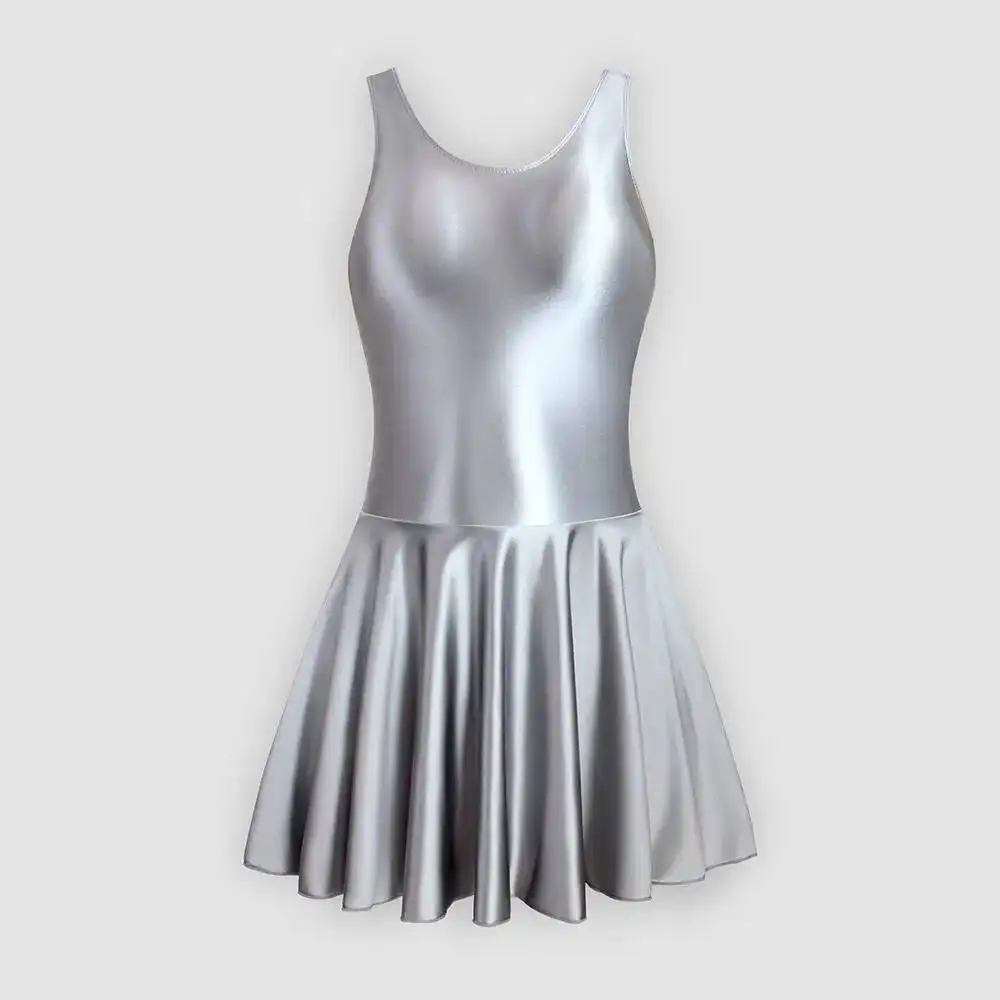 Sexy Vrouwen Geplooide Yoga Mini Jurk Bodycon Mouwloze Hoge Taille Sport Gym Jurk