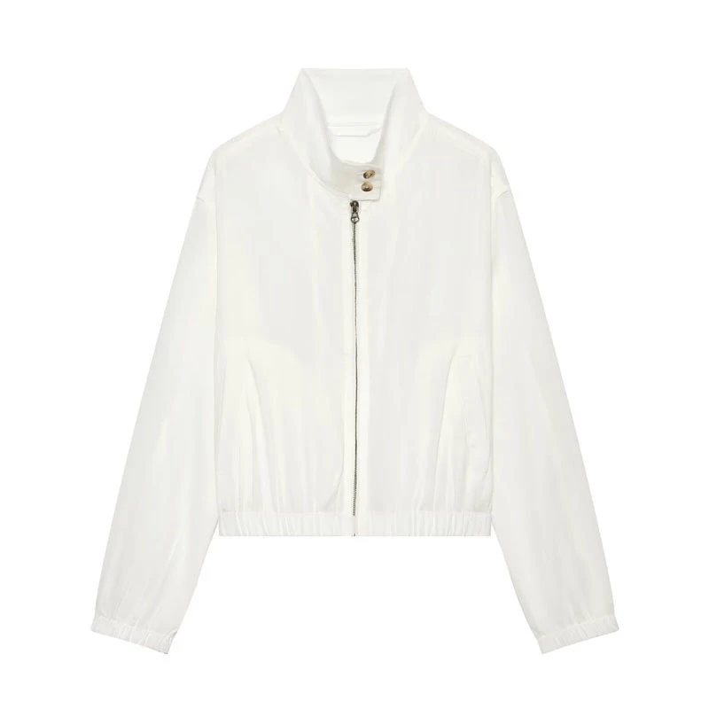 Guobioziy Women's Casual Multi-Functional Jacket 2026 Spring and Autumn New Collection Solid Color Minimalist European-Style