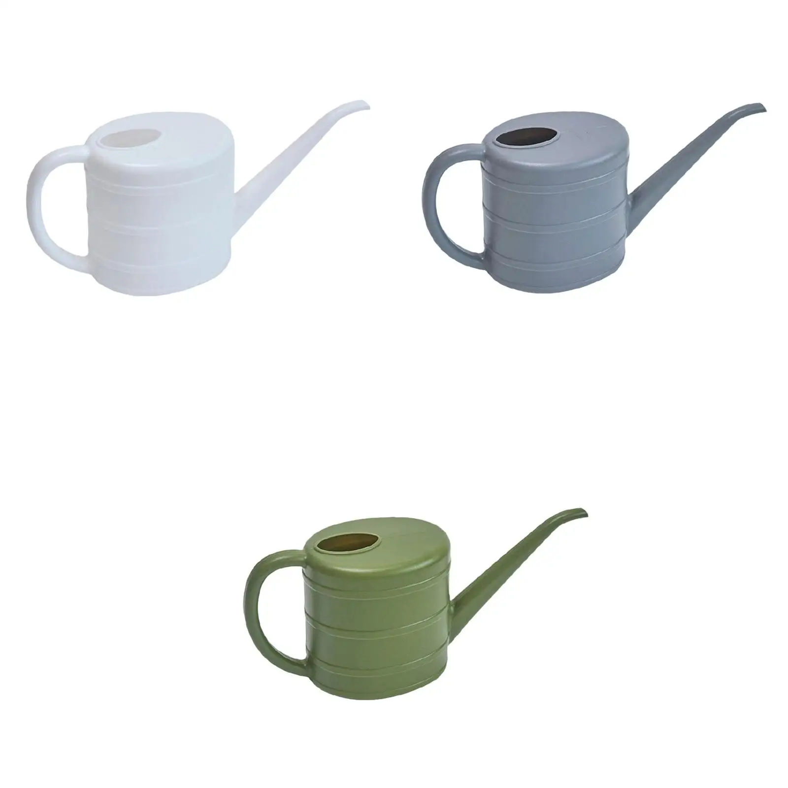 Flower Watering Can, Sturdy Ergonomic Handle Long Spout Water Can, Multifunctional Watering Pot for Home Flowers Gifts