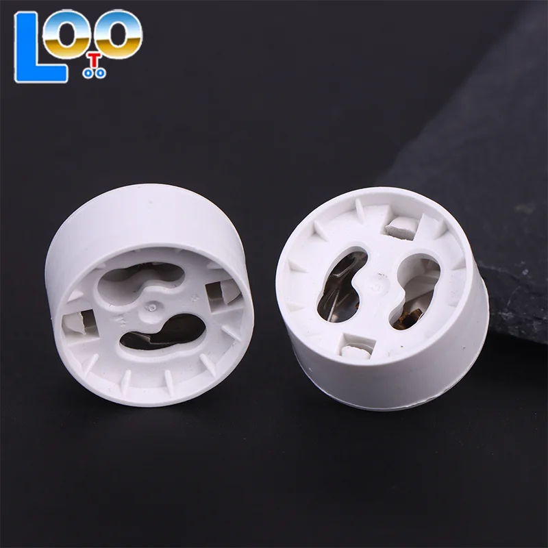 10 шт. MR16 к GU10 цоколь галогенная лампочка адаптер лампы преобразователь высокая термостойкость преобразование держатель лампы