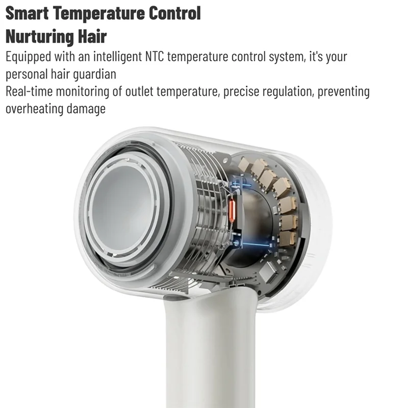 

VEHO-Super Hair Dryer For Hair 220-240V 1500W High Power Blow Dryer Styling Tool Professional Hairdryer Ionic Hairdryers EU Plug