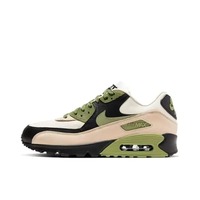 Nike Air Max 90 Men's and Women's Running Shoes, Anti-slip, Outdoor, Retro Style, Casual Sneakers, Green/Black/Beige