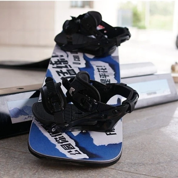 Trampoline Training Board Snowboard Custom Training Tools with Snowboard Binding
