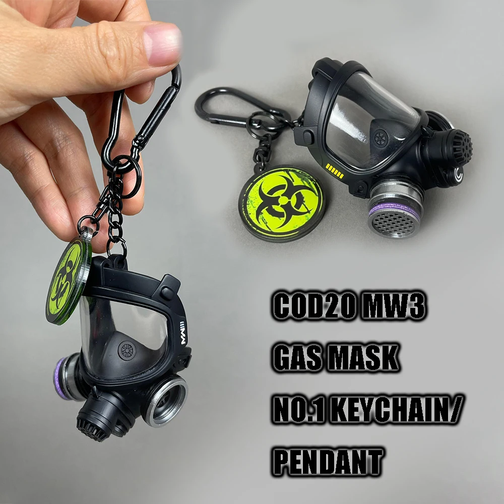 

COD20 MW3 Gas Mask No.1 Keychain/Pendant