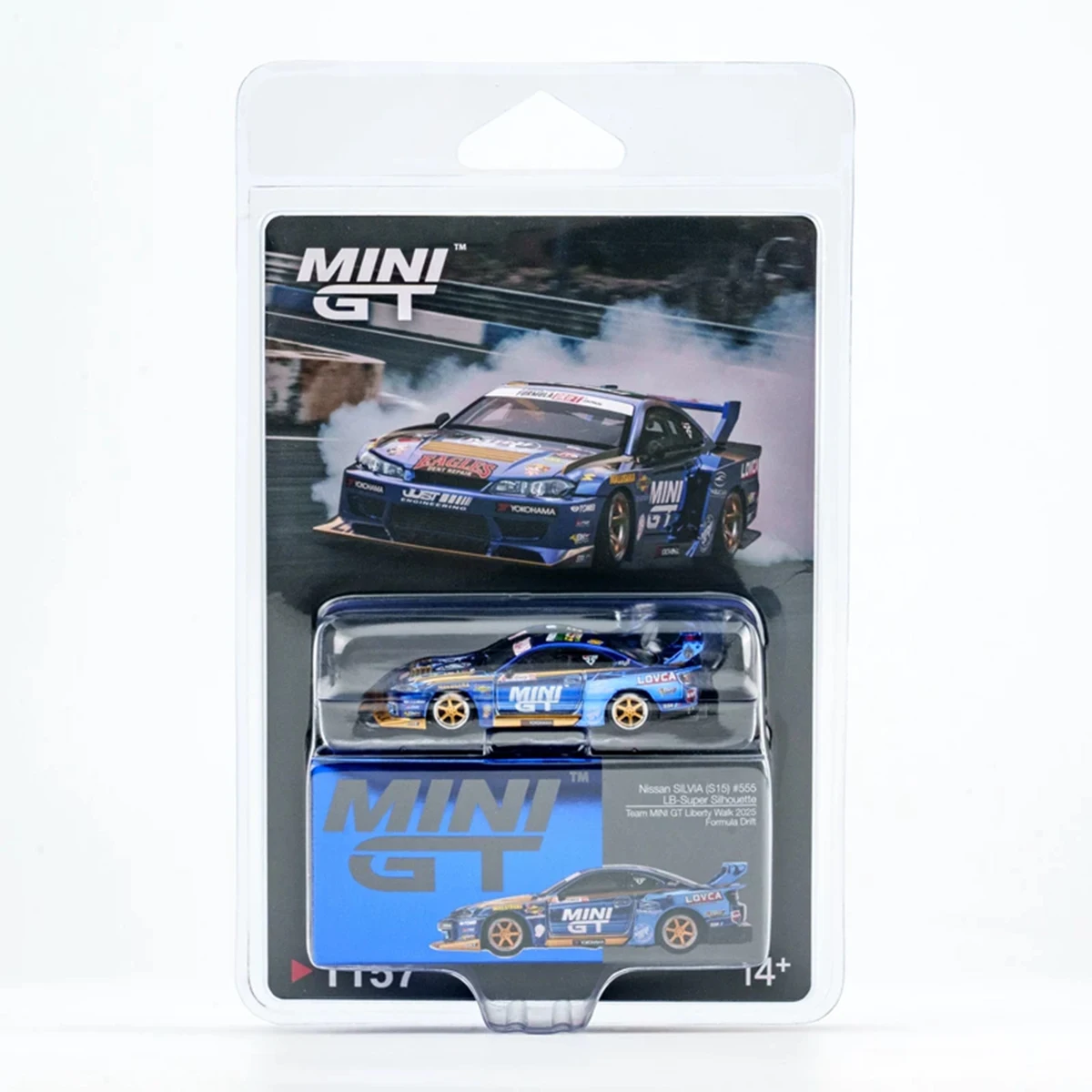 MiniGT 1:64 Nissan Silvia S14 Diecast - usage example